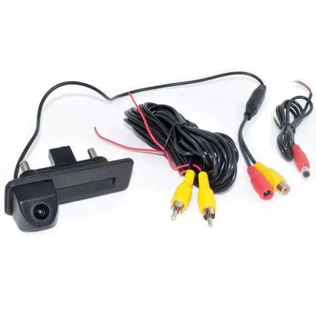 Alt view image 5 of 6 - CCD HD Night viosn car trunk handle reverse parking rear view camera For Audi A1 Skoda Roomster Fabia Yeti superb
