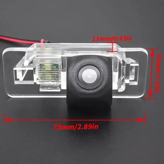 Alt view image 2 of 5 - AHD 1080P Fisheye Rear View Camera for BMW Series E39 E46 E53 E82 E90 E91 X3 X5 X6 - Vehicle Reverse Parking Backup Camera