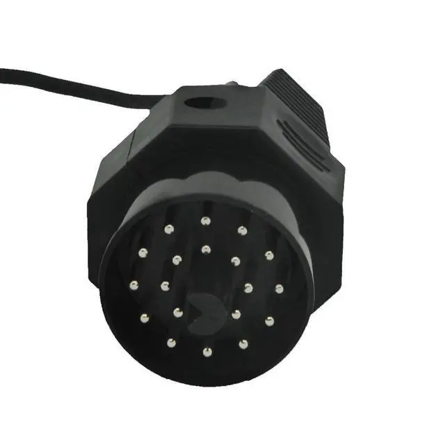 Alt view image 2 of 6 - New OBD OBD II Adapter for BMW 20 pin to OBD2 16 PIN Female Connector e36 e39 X5 Z3 for BMW Car Diagnostic Cables and Connectors