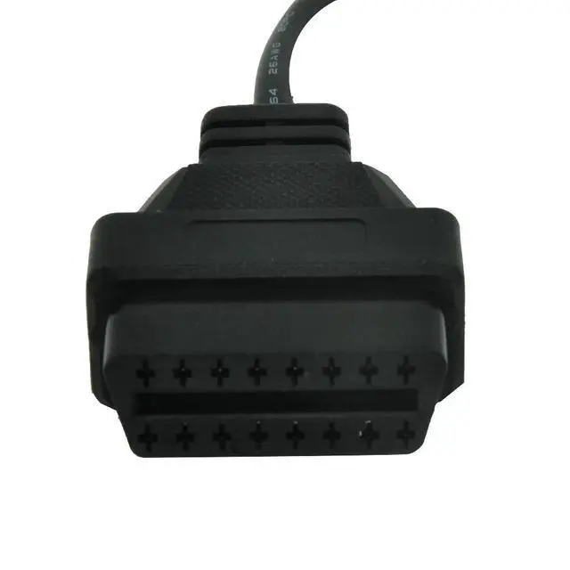 Alt view image 4 of 6 - New OBD OBD II Adapter for BMW 20 pin to OBD2 16 PIN Female Connector e36 e39 X5 Z3 for BMW Car Diagnostic Cables and Connectors