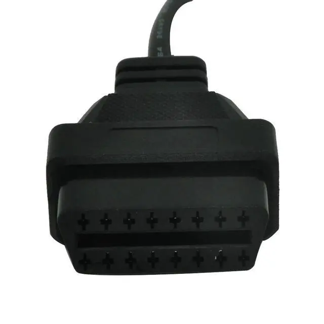 Alt view image 3 of 6 - New OBD OBD II Adapter for BMW 20 pin to OBD2 16 PIN Female Connector e36 e39 X5 Z3 for BMW Car Diagnostic Cables and Connectors