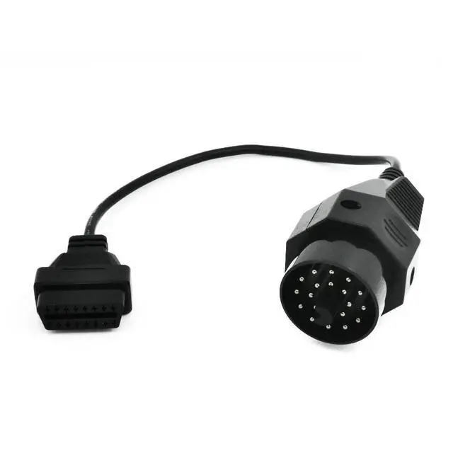 Alt view image 5 of 6 - New OBD OBD II Adapter for BMW 20 pin to OBD2 16 PIN Female Connector e36 e39 X5 Z3 for BMW Car Diagnostic Cables and Connectors