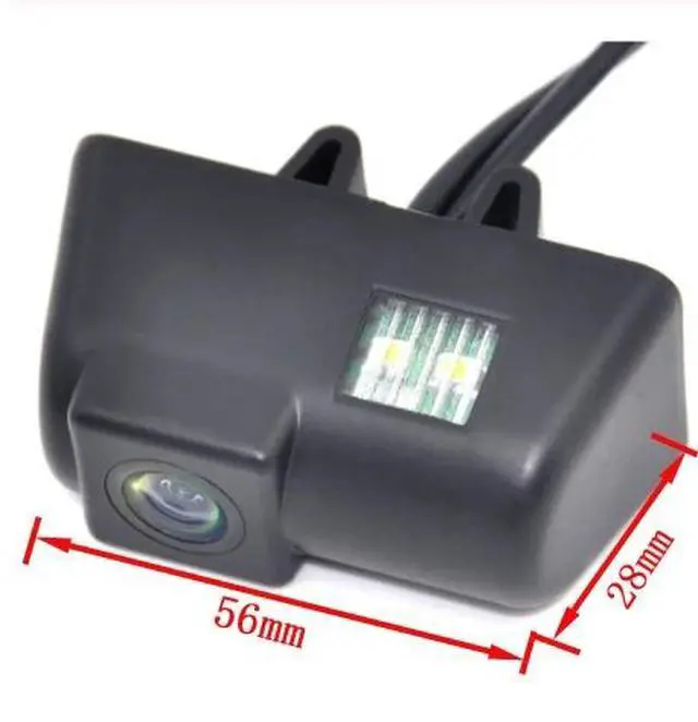 Alt view image 2 of 6 - CCD Car Reversing Rear View License Plate Backup Camera parking assist For Ford Transit Connect
