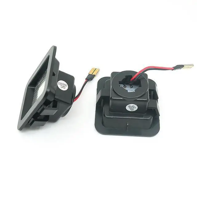 Alt view image 5 of 6 - WF CAN-bus error free 6000K xenon white Full 3W LED For 2015-up Ford F150 & Ford 2017-up Raptor License Plate Lamps 12V