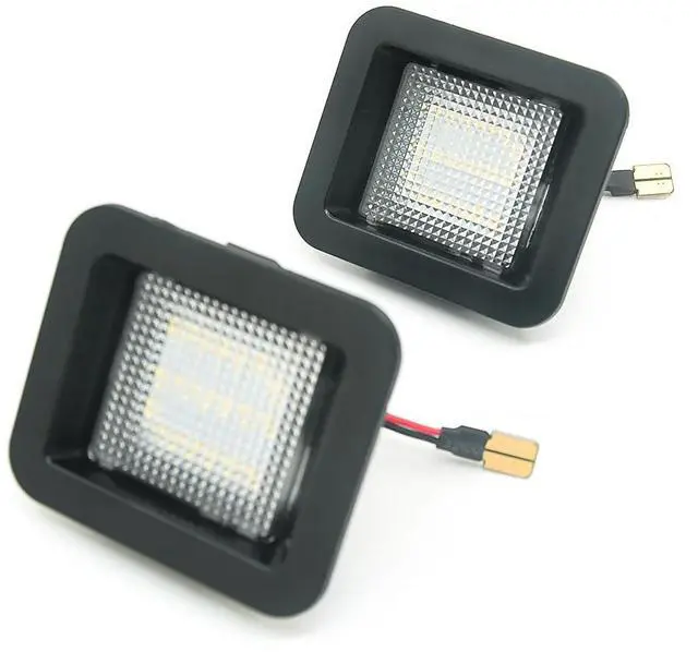 Alt view image 4 of 6 - WF CAN-bus error free 6000K xenon white Full 3W LED For 2015-up Ford F150 & Ford 2017-up Raptor License Plate Lamps 12V