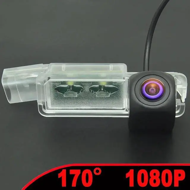 Alt view image 3 of 6 - 170° HD 1080P AHD Fisheye Vehicle Rear View Camera for VW Golf Passat Seat Lbiza MK3/MK4/MK5 Toledo Altea XL Leon