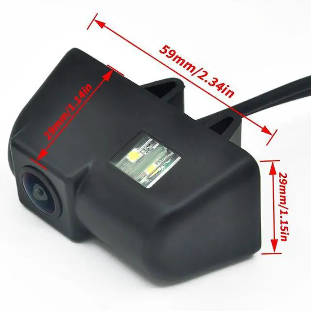 Alt view image 2 of 6 - AHD 170° HD 1080P Rear View Camera for Ford Transit Connect Night Vision Reverse