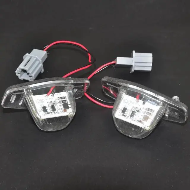 Alt view image 2 of 6 - 2x LED-Kennzeichenleuchten für Honda CRV Fit Jazz Crosstour Odyssey OEM