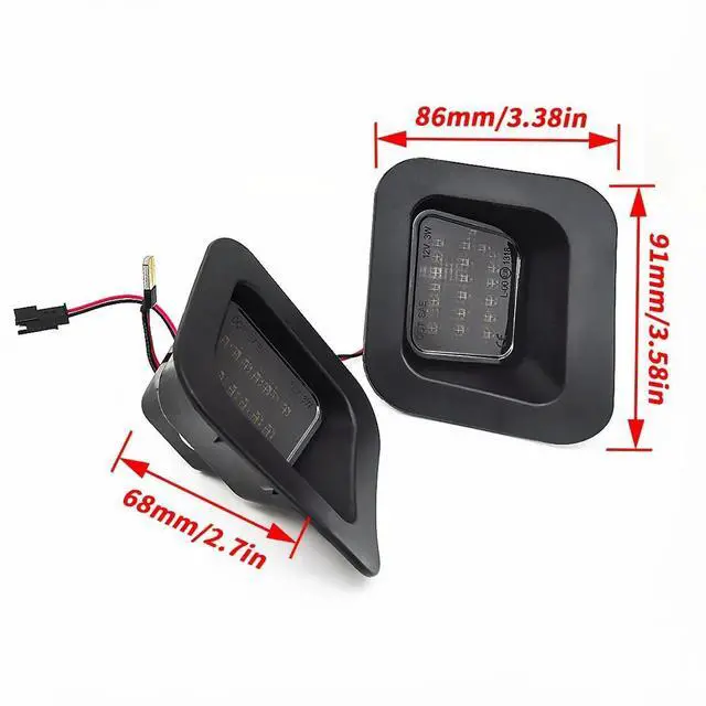 Alt view image 2 of 6 - 2x LED Automotive License Plate Lights for Dodge RAM 1500 2500 3500 2003-2015