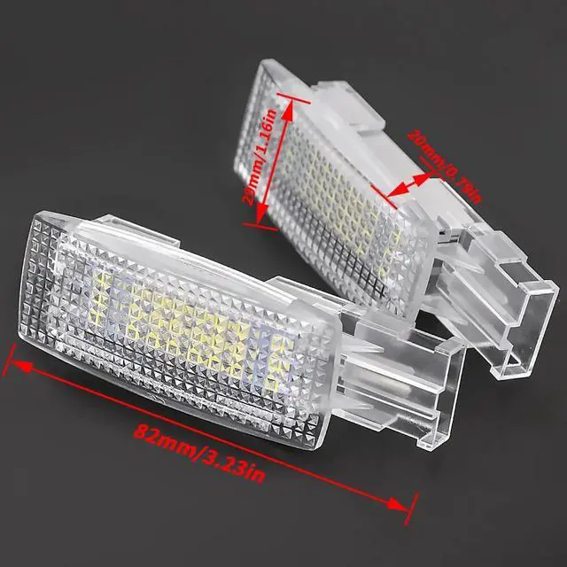 Alt view image 2 of 6 - LED Leselampen Innenspiegel Sonnenblende Licht für VW Golf 4 5 Passat