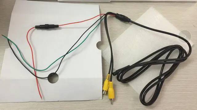 Alt view image 3 of 4 - 8 PIN Car Video Cable For Car 7 Inch Monitor Connect Rear View Camera Connect