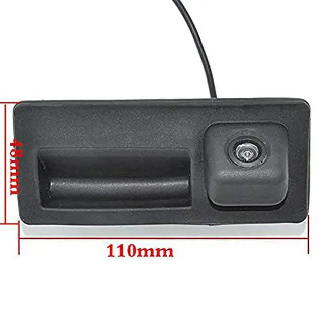 Alt view image 3 of 6 - HD Trunk Handle Rear View Camera For Audi VW Volkswagen Passat Tiguan Golf Touran Jetta Sharan Touareg 2011-2016
