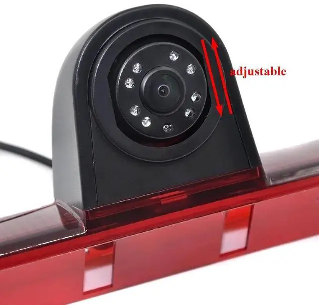 Alt view image 3 of 6 - CCD Rearview Camera Not with LED Brake Light Compatible for Mercedes-Benz Sprinter, Volkswagen Crafter, and Similar Models