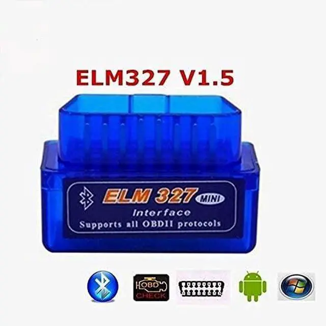 Alt view image 2 of 4 - ELM327 v1.5 Bluetooth OBD2 Scanner Adapter OBDII Diagnostic Tool TORQUE Android