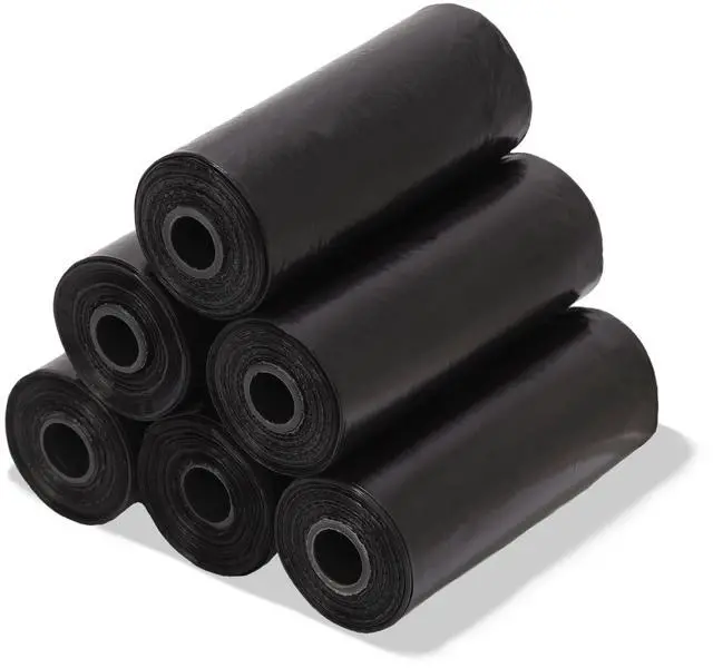 Main image of 0.8 Gallons Disposable Trash Bags for Mini Car Trash Can, Portable Small Car Garbage Bags, Cars Accessories, Mini Trash Bags, Plastic Trash Bag for Cars/Home/Office (6 Rolls/90 Counts) Black