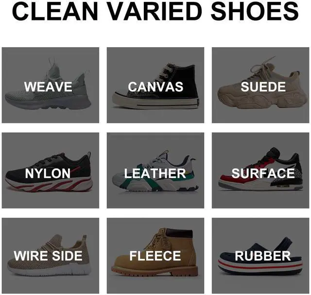 Alt view image 4 of 6 - Shoe Cleaner for Suede and Sneakers, 8.5Oz Rich Foam, Shoe Cleaning kit, (suede pack)