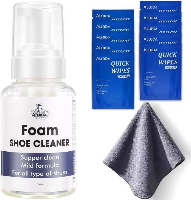 Main image of Shoe Cleaner for Suede and Sneakers, 8.5Oz Rich Foam, Shoe Cleaning kit, (suede pack)