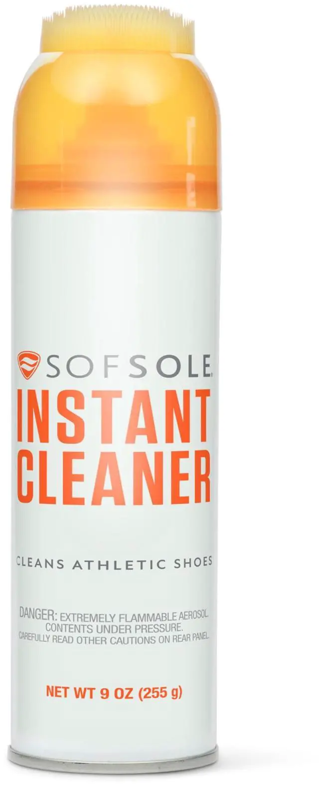 Main image of Instant Cleaner 5 oz or 9 oz - Deep Cleaning Foaming Action Lifts Dirt & Debris from Toughest Fabrics & Materials - Scrub Top Applicator - Refreshing Scent - Athletic Shoes & Footwear