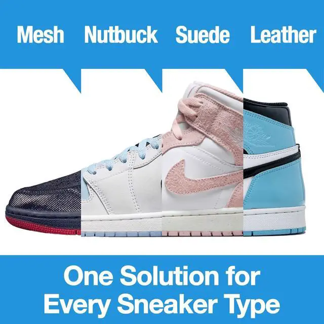 Alt view image 5 of 7 - Sneaker Cleaner Wipes Instant Shoe Cleaner for White Sneakers, Rubber Soles & Leather | Sneaker Eraser Wipes for Nike, Adidas, Air Jordan & More | 12 Travel Packs