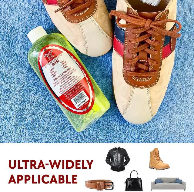 Alt view image 6 of 6 - E-Z Cleaner -The Original All-Purpose Cleaner for Leather, Suede, Fabric- Removes Dirt, Salt Stains 8oz Made in USA