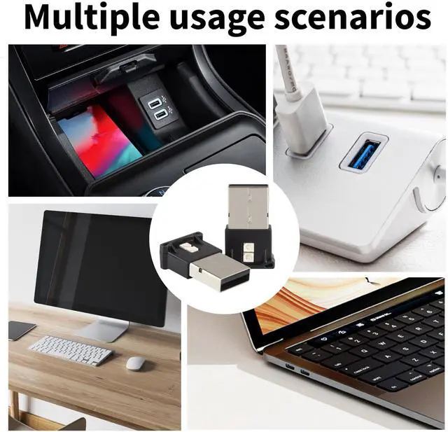 Alt view image 7 of 7 - Mini USB LED Car Light, DC 5V Intelligent Interior Car Lights, Atmosphere Lamp for Car, Plug-in Interface, Suitable for Car, Laptop Keyboard, Home Office, Adjustable Brightness (Type C)