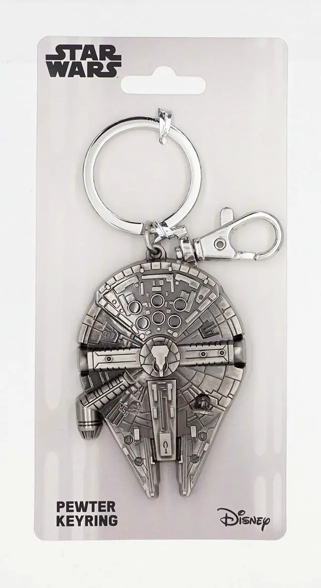 Main image of Star Wars Millennium Falcon Pewter Key Ring