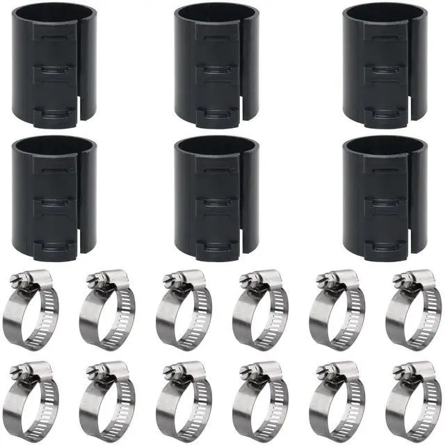 Main image of 6PCS Home Office Desk Chairs Fixing a Sinking Office Chair Cylinder Alternatives Gas Lift with 12PCS Stainless Steel Hose Clamps