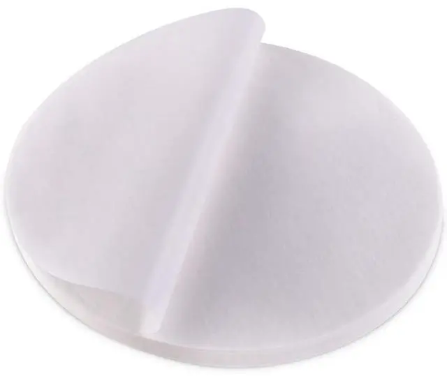 Main image of 100 Sheets Round Silicone Blotting Paper - Non-stick Oil Absorbing Kitchen Blotting Paper for Cakes, Soups & Fried Foods