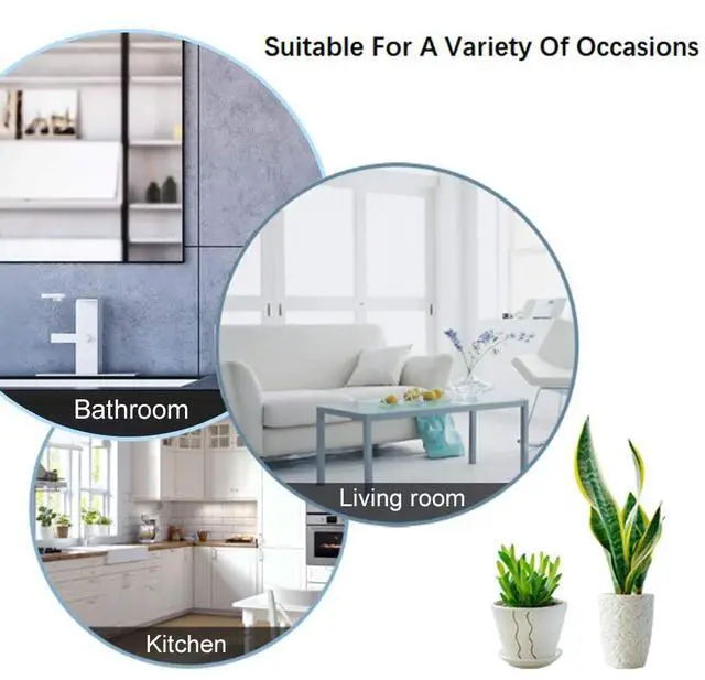 Alt view image 4 of 7 - Self Adhesive Bathroom Towel Bar- Stainless Steel Bath Wall Shelf Rack Hanging Towel Stick On Sticky Hanger Contemporary Style, NO Drilling (1 Pack, Brushed Nickel, 16-Inch Towel Rack)