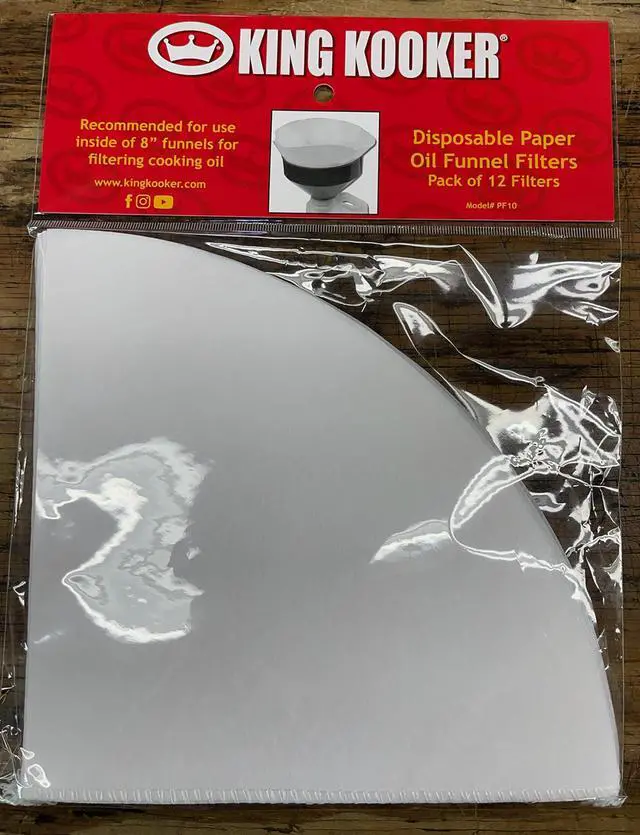 Main image of PF10 Disposable Paper Oil Funnel Filter
