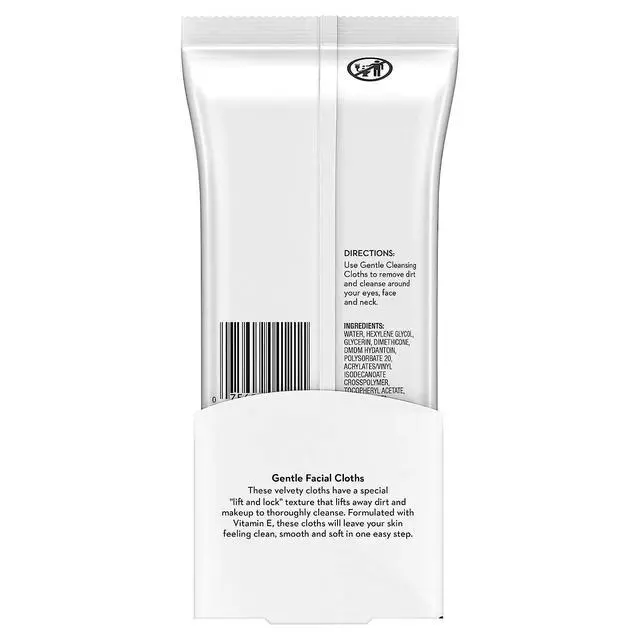 Alt view image 2 of 6 - Cleanse Gentle Facial Cloths, Fragrance Free, 30 count
