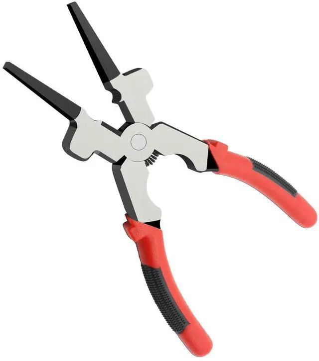 Main image of 8" MIG Welding Pliers with Insulated Handle - Multifunction Carbon Steel Pliers for Welding and Wire Cutting
