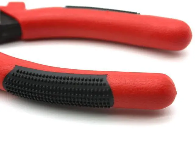 Alt view image 6 of 7 - 8" MIG Welding Pliers with Insulated Handle - Multifunction Carbon Steel Pliers for Welding and Wire Cutting