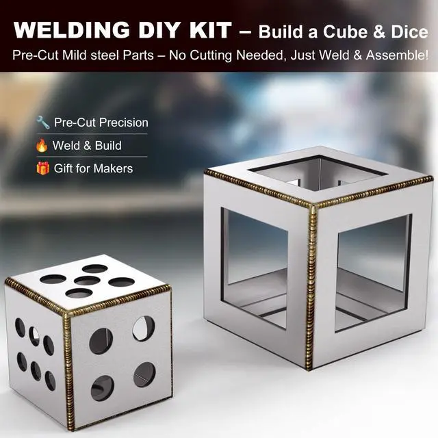 Alt view image 5 of 7 - 12-Piece Welding Practice Coupons Steel, 17 Gauge Thickness, Comprehensive Welding Training Kit, Enhancement Welding Skill Steel