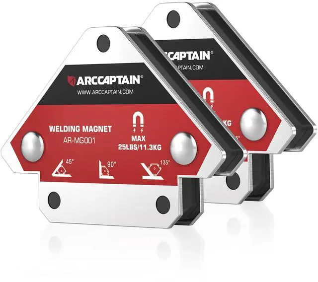 Main image of Welding Magnets 2pcs 25LB Welding Magnet Set, Magnetic Welding Holder, Holding Power Welding Accessories