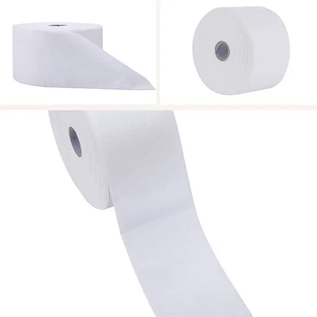 Alt view image 3 of 7 - Disposable Face Towels Soft Absorbent Cotton Dry Wipes Gentle Cosmetic Pads Thick Facial Tissues for Cleansing and Makeup Removal