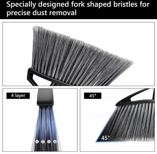 Alt view image 5 of 7 - Brooms for Sweeping Indoor, House Brooms for Sweeping Indoor, Angle Broom for Floors, Kitchen Broom, Floor Broom Applied for Courtyard, Garage, etc.