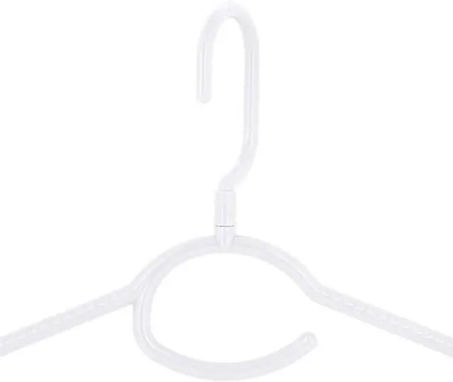 Alt view image 5 of 6 - Swivel Neck Hanger 5 Pack in White