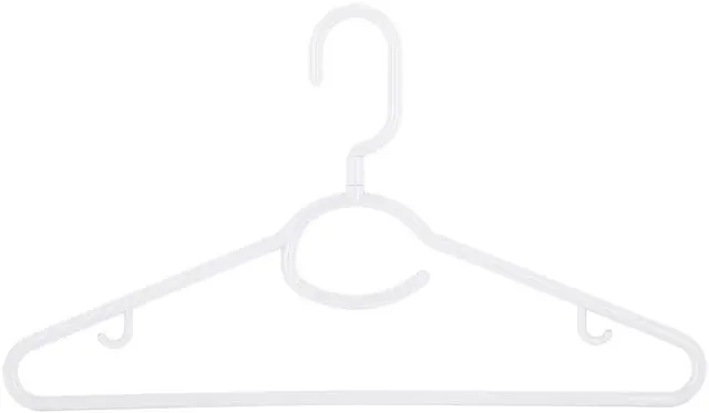 Main image of Swivel Neck Hanger 5 Pack in White
