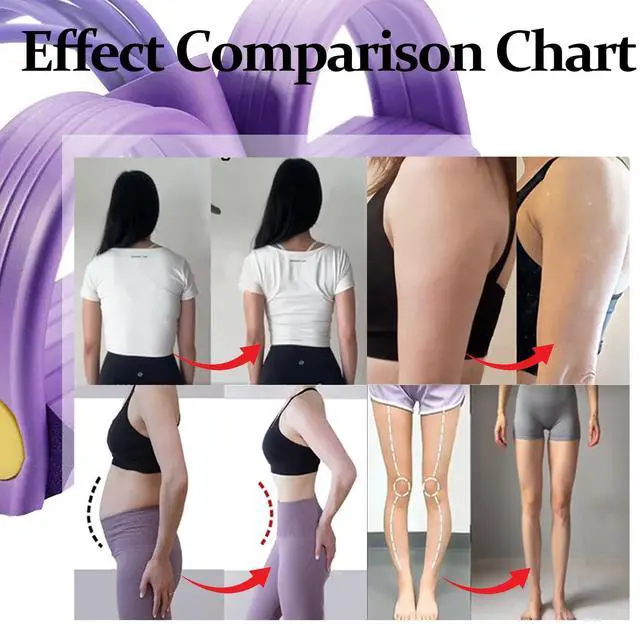 Alt view image 6 of 7 - 21 Fitness Resistance Bands-6 Tube Pedal Ankle Puller,Multifunction Tension Rope,Natural Latex Fitness Bands for Strength Training, Tummy, Waist, Arm, Leg Slimming, Home Gym Exercise Equipment