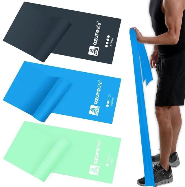 Main image of Resistance Bands,Professional Long Non-Latex Elastic Stretch Bands,Exercise Bands for Physical Therapy, Yoga, Pilates, Rehab, at-Home or The Gym Workouts, Strength Training