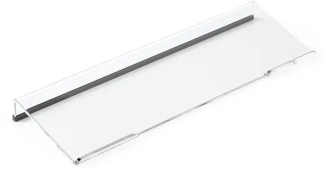 Main image of Computer Keyboard Stand Tilt PC Keyboard Stand Riser for Easy Ergonomic Typing, Acrylic Keyboard Tray Holder for Office Desk, Home, School, with Silicone Anti-Slip Case, Clear
