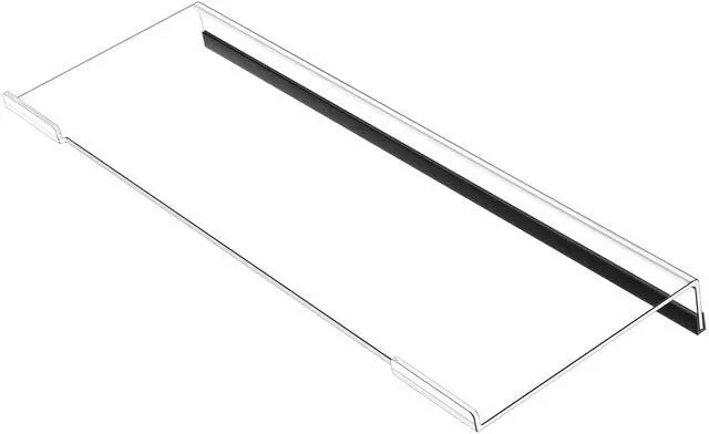 Main image of Computer Keyboard Stand PC Keyboard Stand, Acrylic Tilted Keyboard Stand for Ergonomic Typing Clear Keyboard Tray for Easy Typing and Working, Keyboard Holder with Silicone Non-Slip Case