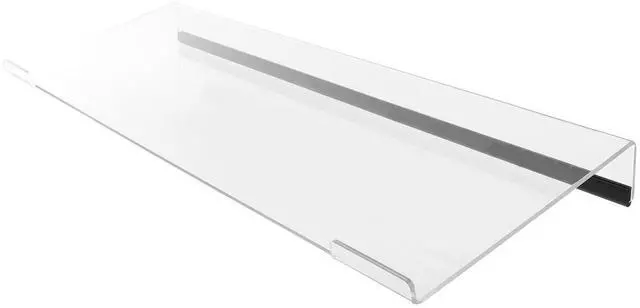 Main image of Acrylic Computer Keyboard Stand Adjustable Anti-Slip Tray for Desk Design Suitable for Home Office and Gaming Random Color