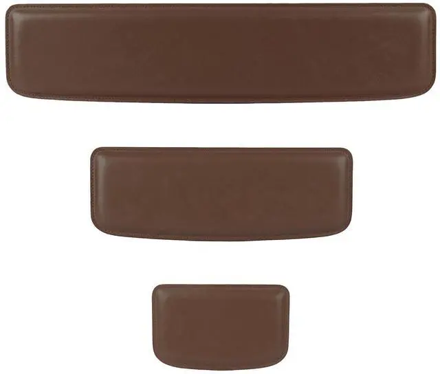 Alt view image 4 of 7 - PU Leather Keyboard Pad - Premium Ergonomic Support for Comfortable Typing at Work and Home
