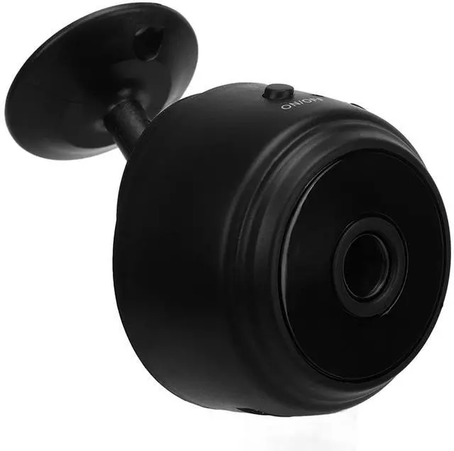 Main image of Smart Security Camera for Home, Mini 1080P Smart Camera with Magnetic Back Cover, Small Baby Cameras Dog Pet Camera for Indoor Outdoor (Black) (Black)