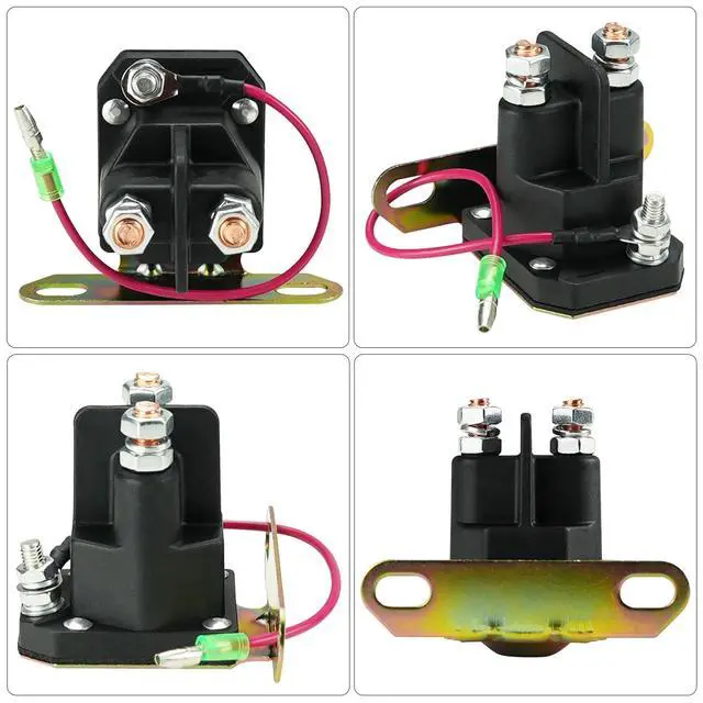 Alt view image 2 of 6 - Starter Solenoid Relay 4010930 Replacement for Po-laris Sports-man 250 300 335 400 500 600 700 ATV UTV 3087196 3085521 3083211