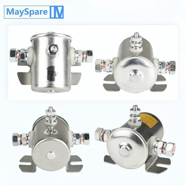 Alt view image 3 of 7 - Max Transient 200A Trombetta 12V Solenoid Relay 3 Terminal Heavy Duty Winch Marine 24106 SPST 12 Volt Solenoid