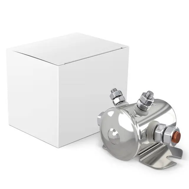 Alt view image 7 of 7 - Max 300A Continuous Duty Solenoid Relay Nickel-Plating for Golf Carts, Winch, Marine in Rush 12VDC