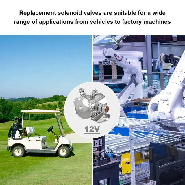 Alt view image 6 of 7 - Max 300A Continuous Duty Solenoid Relay Nickel-Plating for Golf Carts, Winch, Marine in Rush 12VDC